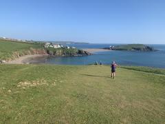 Approaching Challaborough at last